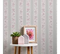A.S. Création Maison Charme 390692 - Papel pintado no tejido (10,05 m x 0,53 m), diseño de lunares