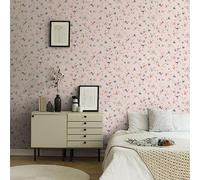 A.S. Création Maison Charme 390711 - Papel pintado no tejido, diseño floral, 10,05 m x 0,53 m, fabricado en Alemania