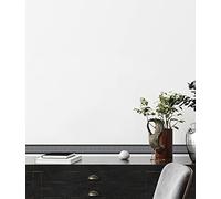 A.S. Création Moderno cenefa autoadhesiva, negro, plata, meandro metálico 383921 5,00 m x 0,10 m, fabricado en Alemania