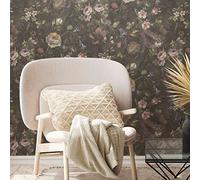 A.S. Création Natural Living 386361 - Papel pintado para pared (10,05 x 0,53 m), diseño romántico