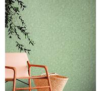 A.S. Création Natural Living 386392 - Papel pintado (10,05 x 0,53 m), color verde