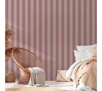 A.S. Création Natural Living 386654 - Papel pintado a rayas, 10,05 x 0,53 m, fabricado en Alemania