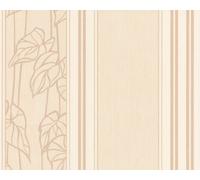 A.S. Création papel pintado de tejido-no-tejido OK beige crema 10,05 m x 0,53 m 233929
