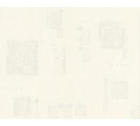 A.S. Création papel pintado de tejido-no-tejido OK naranja 10,05 m x 0,53 m 240026
