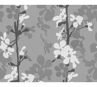 A.S. Création papel pintado de tejido-no-tejido Scandinavian Blossom gris 10,05 m x 0,53 m 940822