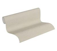A.S. Création Papel Pintado Liso Ethnic Origin Papel pintado tejido no tejido 10.05 m x 0.53 m Marrón Fabricado en Alemania 371782 37178-2