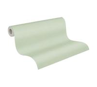 A.S. Création Papel Pintado Liso Greenery Papel pintado tejido no tejido 10.05 m x 0.53 m Verde Fabricado en Alemania 367136 36713-6