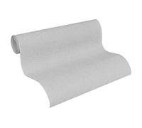 A.S. Création papel pintado no tejido con textura textil en azul, gris - papel pintado liso claro 10,05 m x 0,53 m - 304866