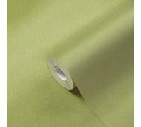 A.S. Création Papel pintado verde 383747 Uni verde claro monocolor para salón o habitación infantil 10,05 x 0,53 m fabricado en Alemania