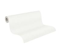 A.S. Création Tapeten Attractive 378313 - Papel pintado no tejido, color blanco mate