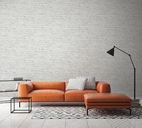 A.S. Création The Wallcover 385901 - Lámina decorativa en 3D (8 x 0,53 m), color blanco y gris