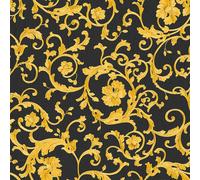 A.S. Creation Versace 3 | 343262 | Papel tapiz vintage | 0,70 m x 10,05 m | Amarillo
