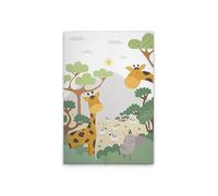A.S. Création WTD DD131749 - Lienzo decorativo (60 x 90 cm), diseño de selva, color verde y marrón