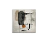 A.S. Création WTD DD133238 - Lienzo decorativo (60 x 60 cm), diseño abstracto y moderno, color beige y gris