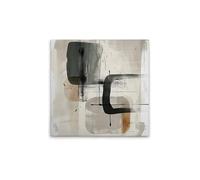 A.S. Création WTD DD133246 - Lienzo decorativo (60 x 60 cm), diseño abstracto y moderno, color beige y gris