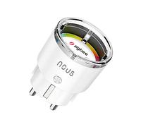 Nous Enchufe inteligente A1Z – ZigBee, monitorización energética, 10A, Alexa/Google, Pack 1