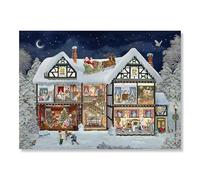 A3-Wand-Adventskalender - Im Adventshaus