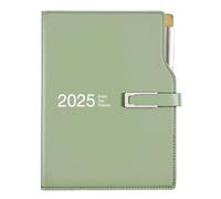 A6 2025 Appointment Book, Weekly Planner Calendar, Daily Notebook with Pen, Record Daily Tasks and Appointments, Planner 2025 for Efficient Time Management, Compact Weekly Planner for Busy