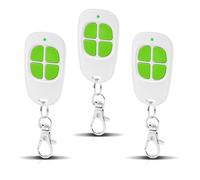 AAM0049 - Mando a distancia para puerta y garaje (compatible con SCS Sentinel, 433,92 MHz, 4 canales, código secreto, giro y alcance largo, color verde