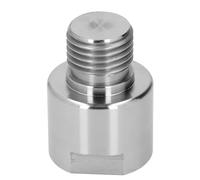 Aatraay Adaptador de Husillo de Cabezal de Torno, M30 X 3,5 Mm Hembra a Adaptador de Placa Frontal de Mandril de Rosca Macho de 1 Pulgada X 8 TPI, con Lado Plano para Apretar Llaves,