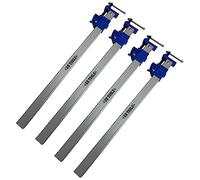 AB Tools Abrazadera de aluminio de 600 mm para banco de trabajo, 4 unidades