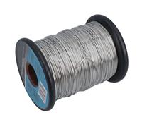 AB Tools-US Pro Alambre de seguridad de acero inoxidable, 0,8 mm, aproximadamente 125 metros