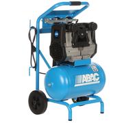ABAC HOCKENHEIM QUIETE OS20 - Compresor de aire eléctrico monofásico, silencioso y sin aceite - Motor 2 HP - 20 L