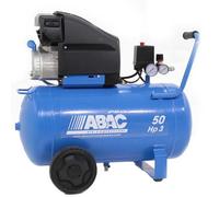 ABAC Montecarlo L30P - Compresor de aire eléctrico monofásico - Motor 3 HP - 50 L