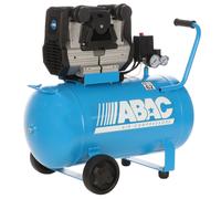 ABAC MONTECARLO QUIETE OS20 - Compresor de aire eléctrico monofásico silencioso - Sin aceite - 2 HP - 50 L