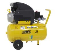 ABAC POLE POSITION B20 - Compresor de aire eléctrico monofásico - Motor 2 HP - 24 L