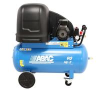 ABAC SILENT A29B 90 CM2 - Compresor de aire eléctrico monofásico de correa silencioso - Motor 2 HP - 90 L
