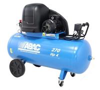 ABAC SILENT A39B 270 CT4 - Compresor de aire eléctrico trifásico de correa silencioso - Motor 4 HP - 270 L