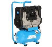 ABAC START QUIETE OS20 - Compresor de aire eléctrico monofásico silencioso - Sin aceite - Motor 2 HP - 6 L