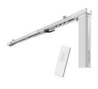 ABALON Riel Motorizado para Cortinas Inteligentes con Mando a Distancia, Riel Eléctrico con Motor para Cortina