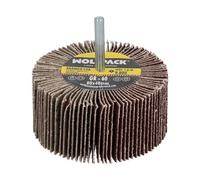 Abanico Lija Grano 60 Medida Ø 80 x 40 mm. Disco Abrasivo Laminas, Ruedas Mil Hojas, Ruedas Abrasivas,Lijado,Desbaste,Pulir