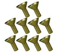 Abaodam 10 Piezas Soporte Metálico para Conos de Incienso Reflujo Base Resistente al Calor para Aromaterapia para Hogar Oficina SPA y Meditación