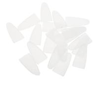 Abaodam 30 Protectores de Funda en Forma de U para Tijeras, Ligeros y Fáciles de Usar, Material Plástico para Oficina y Hogar, Paquete de 30 Piezas