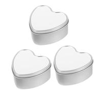 Abaodam 3piezas Caja De Hojalata Para Sublimación Caja De Almacenamiento Metálica Para y Galletas De Cumpleaños y Bodas Contenedor Decorativo y Práctico y