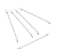 Abaodam 5 Piezas Elemento Calefactor Eléctrico de Cuarzo Blanco | Material Cerámica y Cuarzo Resistente, Uso en Talleres y Tiendas, Adecuado para Técnicos y Mantenimiento
