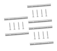 Abaodam 6 Juegos De Tensores De Cuerdas Para Guitarra Eléctrica Barras De Tensión Tornillos Árbol De Cuerdas Accesorio Plateado Fácil De Instalar.