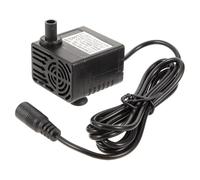 Abaodam Bomba Sumergible Solar de Corriente Continua para Fuente Doméstica, 5w, 500l/h, Fácil Instalación, Material Plástico, Adecuado para Calentadores de Agua y Sistemas de