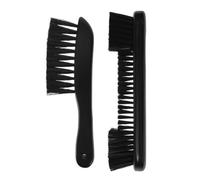 Abaodam Cepillo para Mesa de Billar Limpiador de Mesas de Billar Madera y Nylon Mango Ergonómico Negro Limpia Grietas y Polvo Fino y Salas de Juegos en Casa y Bares