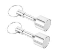 Abaodam Comprobador de Oro y Plata de Bolsillo Función de Llavero, Imán para Bolsillos, 2 Piezas, Adecuado para Joyería y Monedas