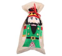 Abaodam Funda para Botella de Vino Navideña Reutilizable Antideslizante Adorable para Fiestas Encaja Perfectamente como Bolsa de Botella