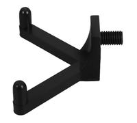 Abaodam Gancho de Almacenamiento para Cobertizos en Forma de V, Gancho para Colgar Herramientas, ABS Negro, Resistente Intemperie, Soporte Estable, para Mangueras y Cables de Extensión,
