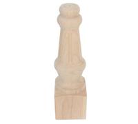 Abaodam Pata para Muebles de Madera Maciza Estilo Europeo Cuadrada 24x6.5 Cm para Mesas de Comedor Mantenimiento Fácil Adecuado para Apartamentos Pequeños