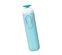 Abaodam Rodillo Eléctrico para Papel Azul Pluma Automática de Quilling con Bolígrafo Metálico y Mango Antideslizante Dispositivo Portátil sin Batería para Manualidades DIY