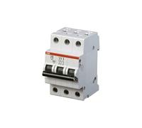 ABB Interruptor automático System Pro M Compacto S203-C2 2 A 3 polos Curva C 10 kA 2CDS253001R0024