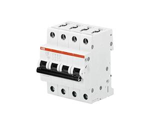 ABB 2CDS254001R0104 Interruptor automático, Blanco y rojo, Estándar
