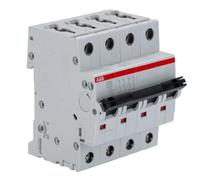 ABB Interruptor automático S204-C20 2CDS254001R0204 4P 20A C 10 kA